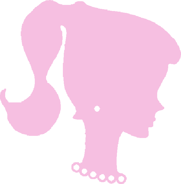 Barbie Silhouette - ClipArt Best