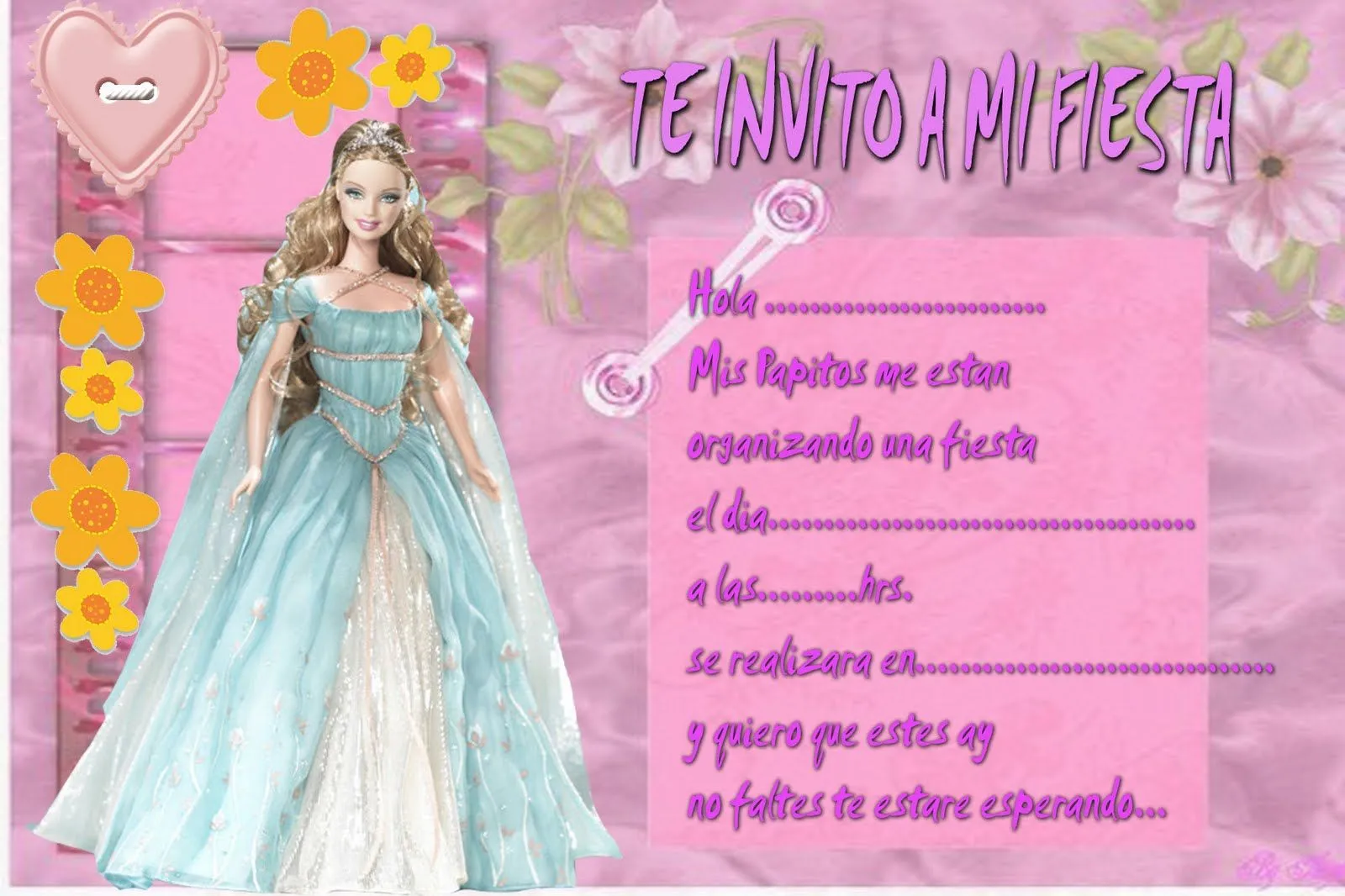 Barbie | Tarjetas de cumpleaños para imprimirTarjetas de Cumpleaños ...