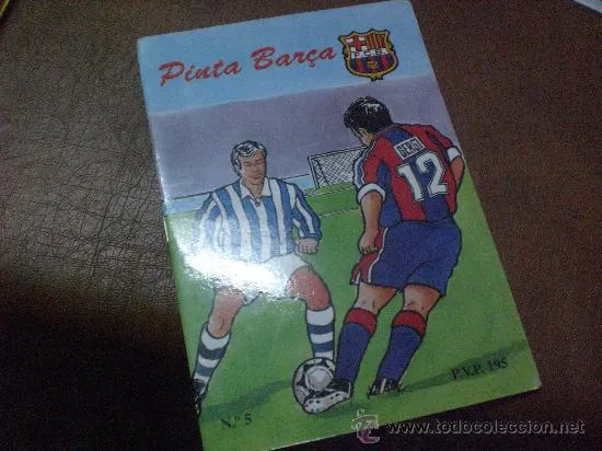 BARÇA Nº 5 F.C.B.-Dibujos de JULIO IBAÑEZ.-Cuaderno infantil para ...