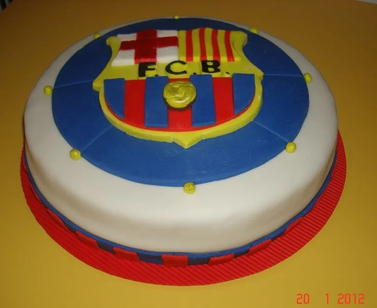Barcelona cake | Tortas de Cumple Berakah | Pinterest