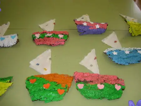 Barco con Cortezas | Manualidades Infantiles