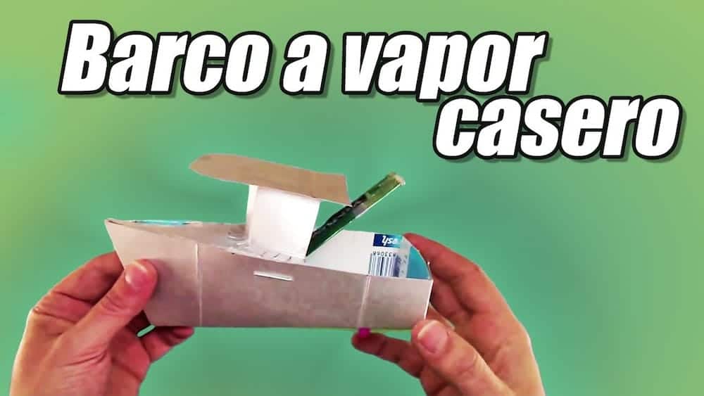 Cómo hacer un barco a vapor casero