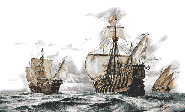 Los tres barcos de cristobal colon - Imagui