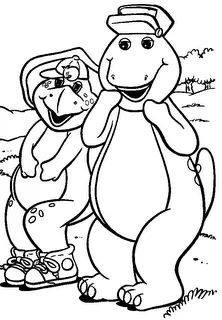 Barney y sus amigos: IMAGENES PARA COLOREAR DE BARNEY!