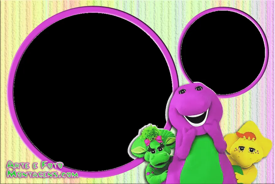 Barney y sus amigos: Marcos para Fotos de Barney