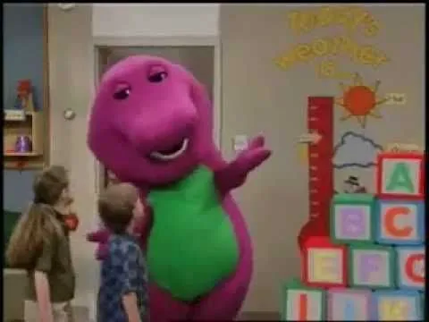 BARNEY cancion El abecedario - YouTube