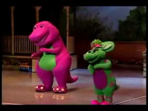 barney cancion de baby bop - YouTube