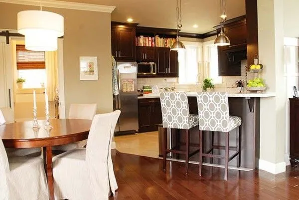 Barras de bar para cocinas pequeñas