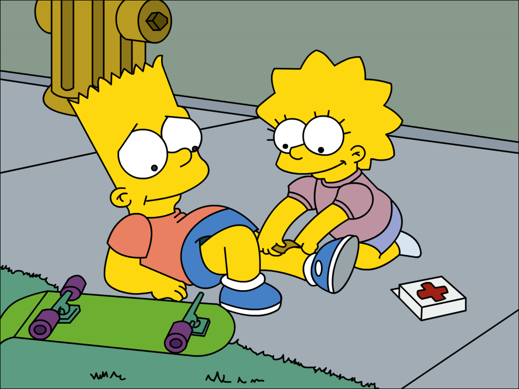 Bart y lisa bebés - Imagui