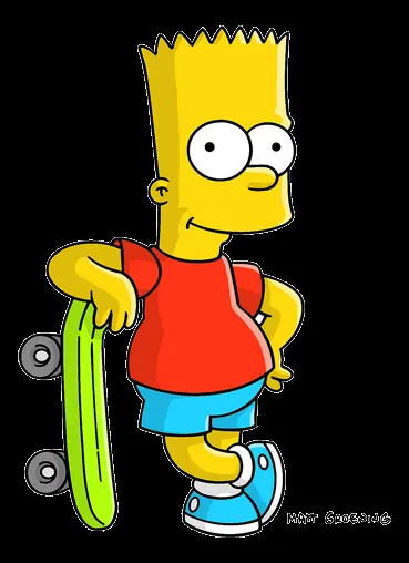 Bart Simpson como bebé. - Imagui