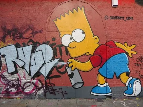 Bart Simpson by Graffiti Life | Flickr - Photo Sharing!