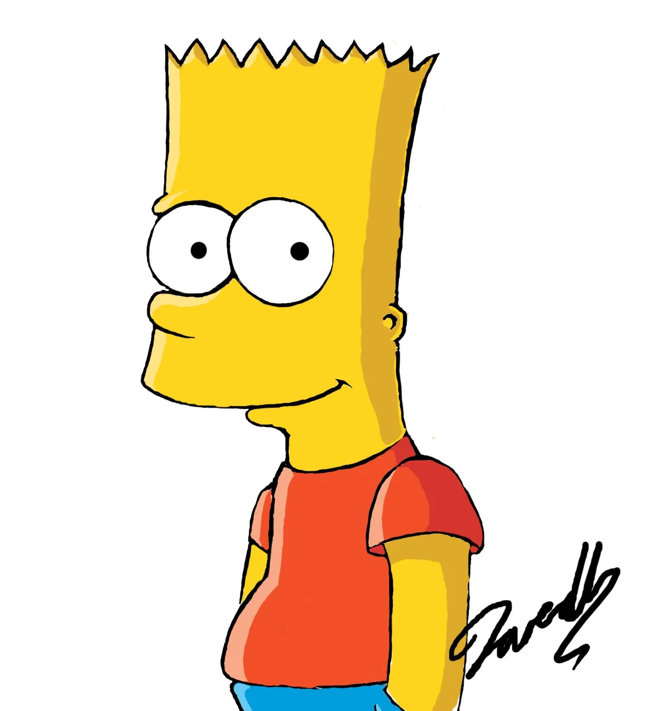 Bart Simpson by ~Jaredk8 on deviantART