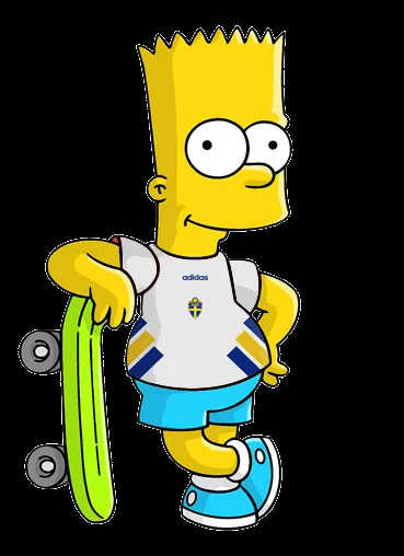 Bart Simpson con camisetas de fútbol (by gonzalopincha) : Photoshop