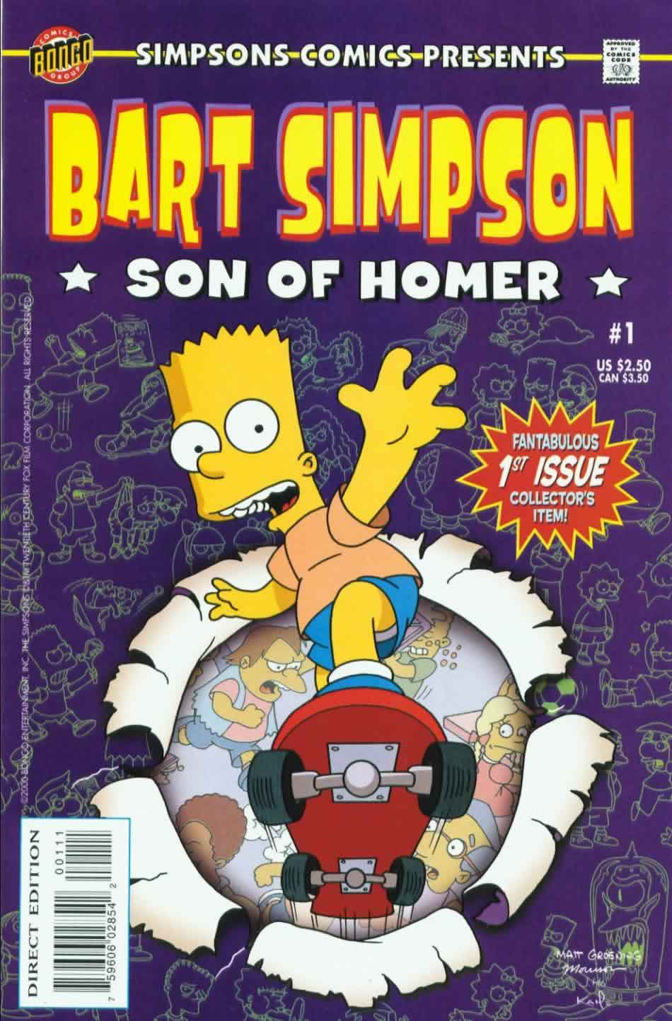 Bart Simpson (Comic Book Series) - Simpsons Wiki