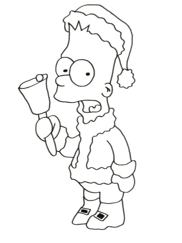 Bart Simpson en Navidad