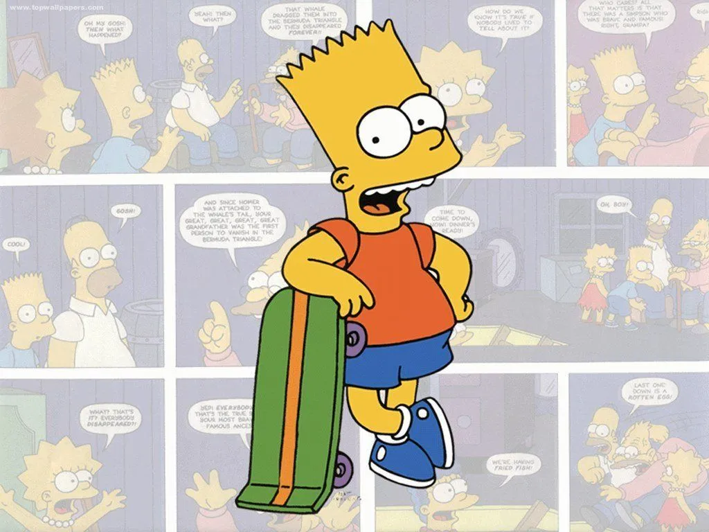 Bart Simpson Papel de Parede