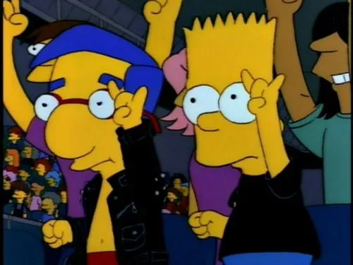 Rock n roll Simpsons - Imagui