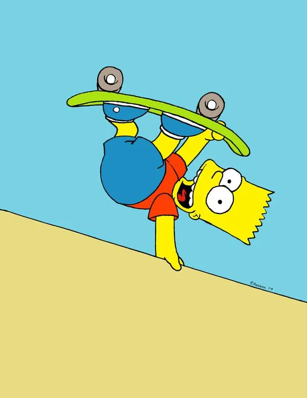 Skater Bart by ~PMX17 on deviantART