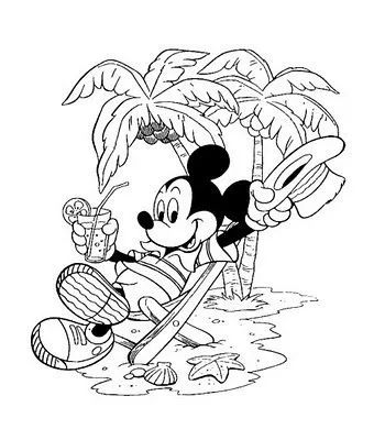 Baú da Web: 10 Desenhos do Mickey Mouse da Disney para colorir