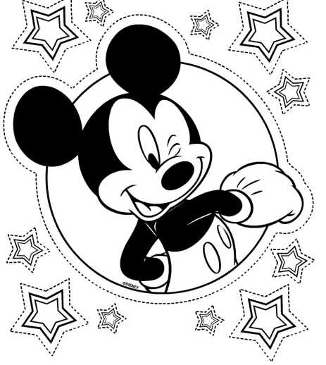 Baú da Web: 10 Desenhos do Mickey Mouse da Disney para colorir