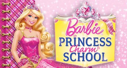 El baul de las barbies: Barbie in a princess charm school (escuela ...