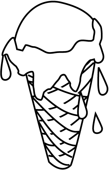 BAÚL DE COLOREAR: Dibujos para colorear " Helados"