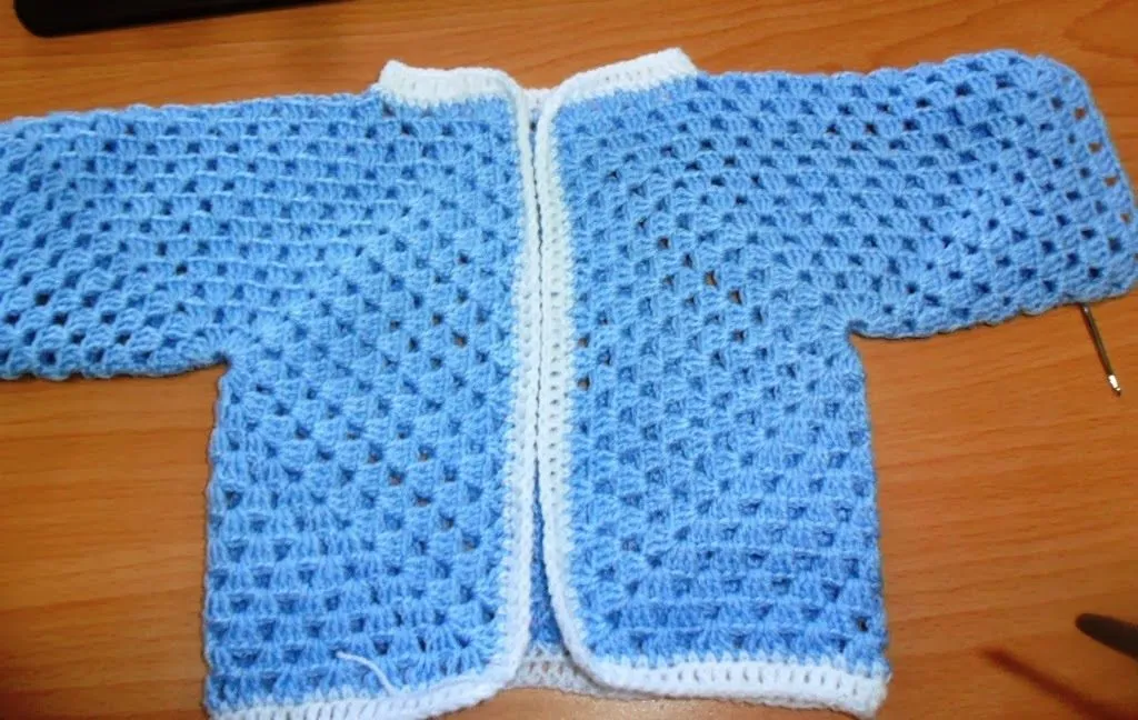 El Baul de Crochet y Telar: crochet sweater patterns for baby ...