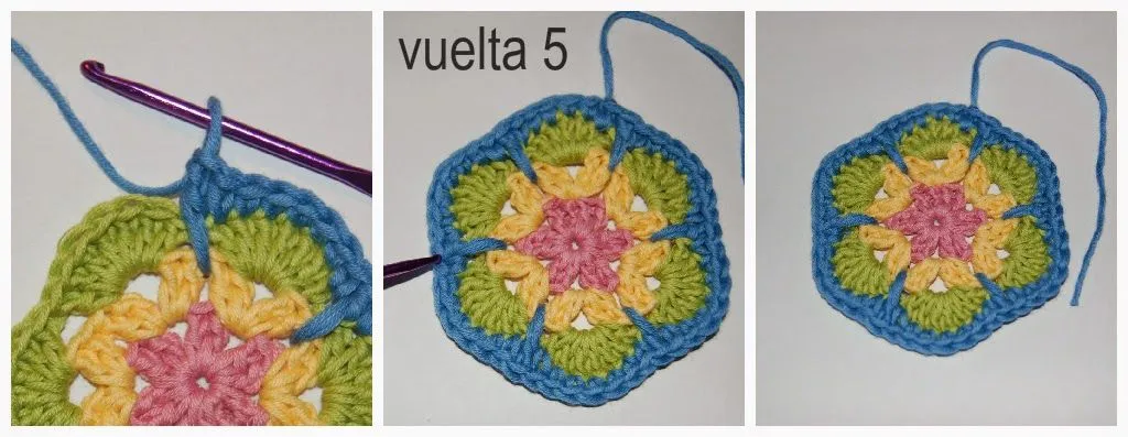 Baúl Desastre: Tutorial. Alfiletero Flor Africana a Crochet