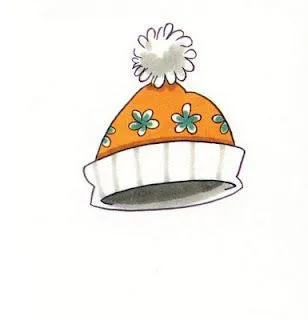 Dibujos gorros de invierno coloreados - Imagui