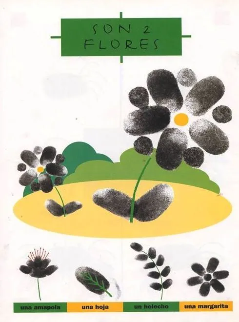 El Baúl de las Manualidades Infantiles.-: "Dibuja con tus huellas"