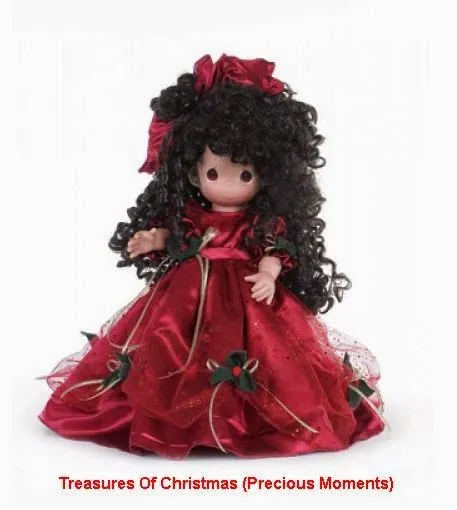 BAÚL DE NAVIDAD: Muñeca Treasures Of Christmas Doll, de Precious ...