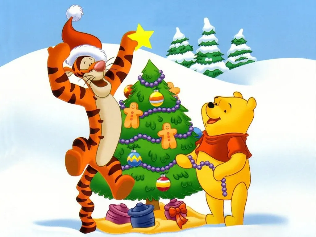 BAÚL DE NAVIDAD: Winnie The Pooh y sus amigos preparan la Navidad ...