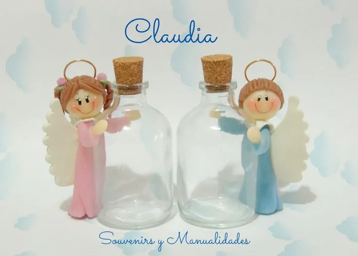 Para bautismo o comunión: botellitas para agua bendita ...