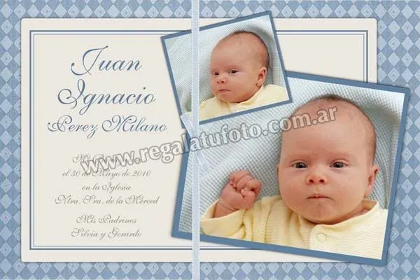 Celeste | Modelos de tarjetas | Regalá tu foto