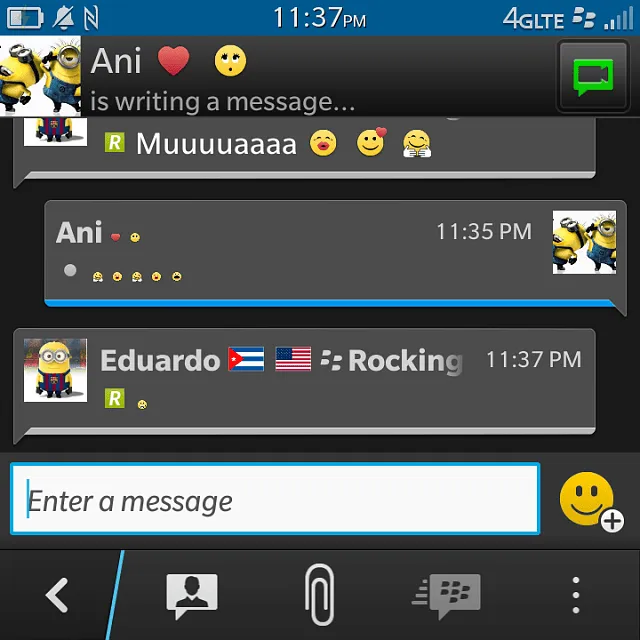 BBM emoticon look tiny - BlackBerry Forums at CrackBerry.