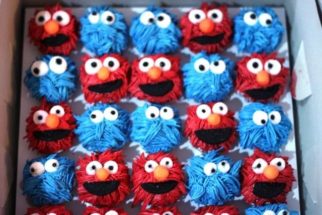 BCC054-2011. Elmo & Monster cookies order from Fadzlina @ Sg ...