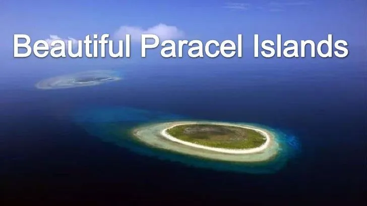 Beautiful paracel islands