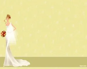 beauty bridal background for powerpoint is a nice template for online ...