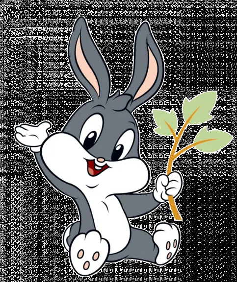 Bebe Bugs Bunny : Coloriage bébé Bugs Bunny à imprimer et colorier