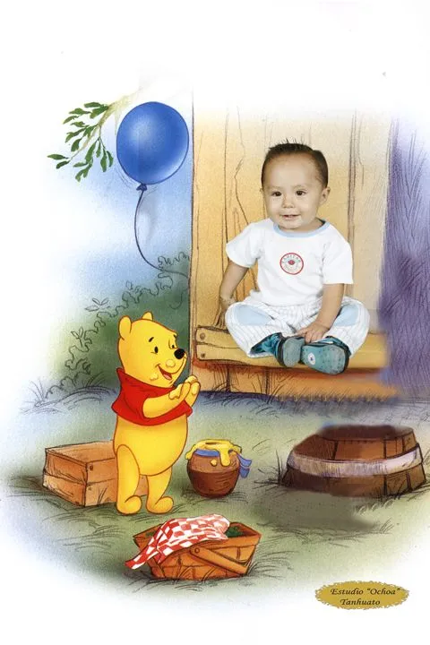 Bebe & Winnie Pooh « Fotografía Ochoa Tanhuato