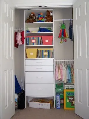 Nuestros bebes: Decoración: Closets para el cuarto del bebe