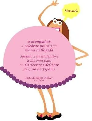 Invitaciones para Baby Shower