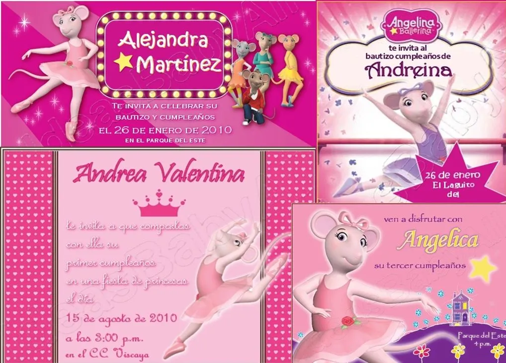 Bebés, lactancia materna y más: Algunos diseños de invitaciones de ...