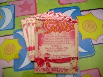 Nuestros bebes: Tarjetas para Baby Shower