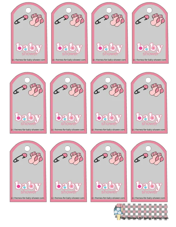 Cosas de Bebita: Kit de Baby Shower para Niña, para Imprimir ...