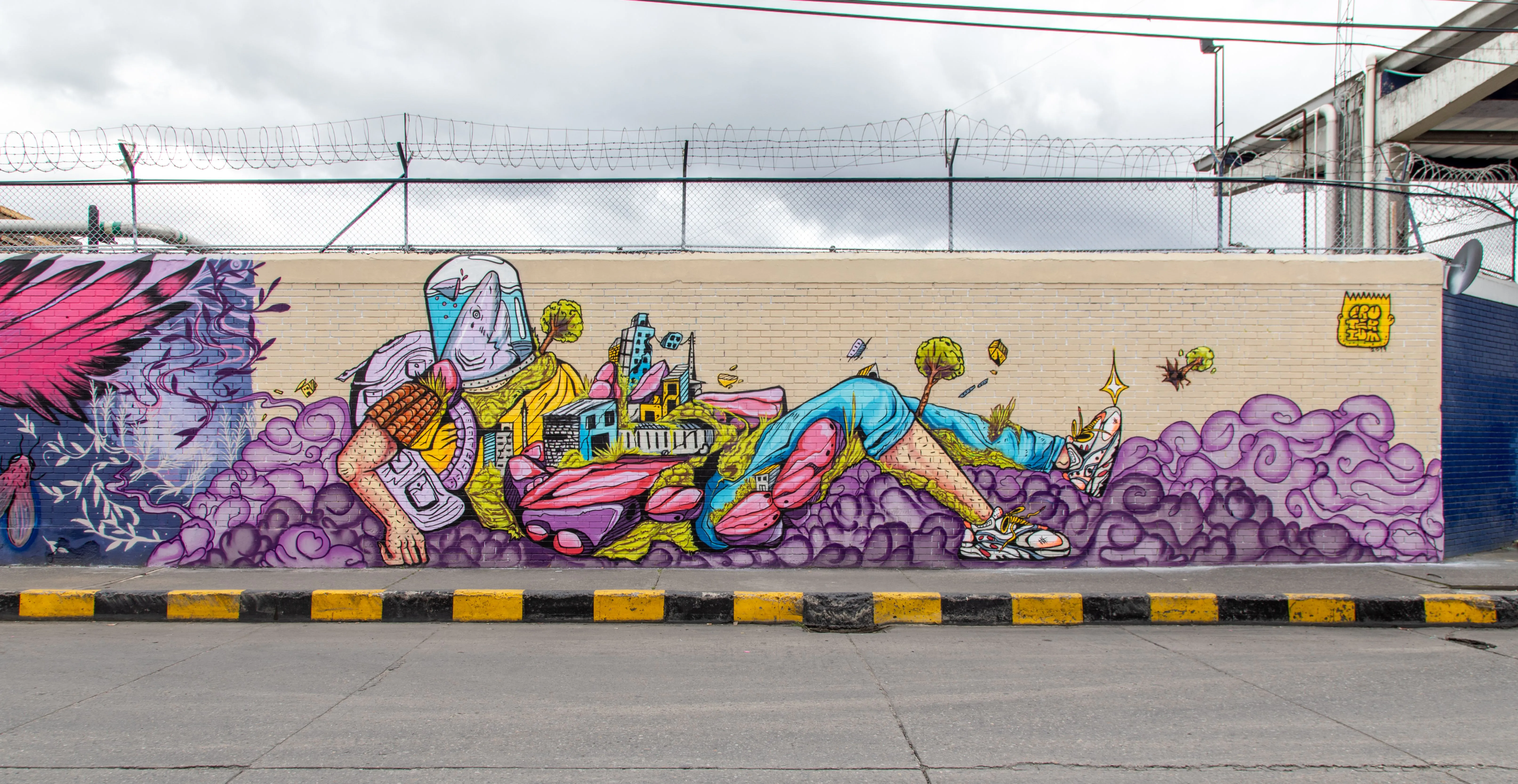 Beca Ciudad de Bogotá de Arte Urbano 2019 – Distrito Grafiti – Puente  Aranda – Galería Santa Fe