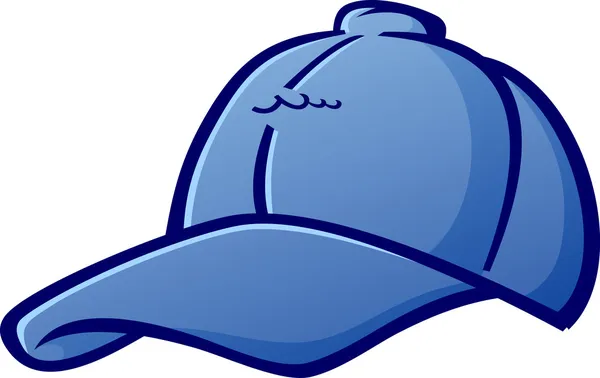 béisbol cap dibujos animados sombrero vector illustration — Vector ...