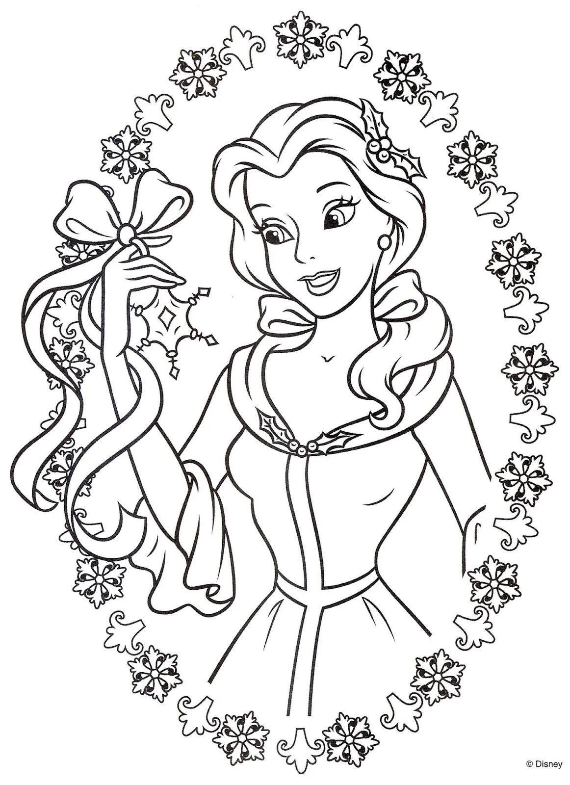 La Bella y la Bestia de Disney - Blog: Dibujos para colorear de ...