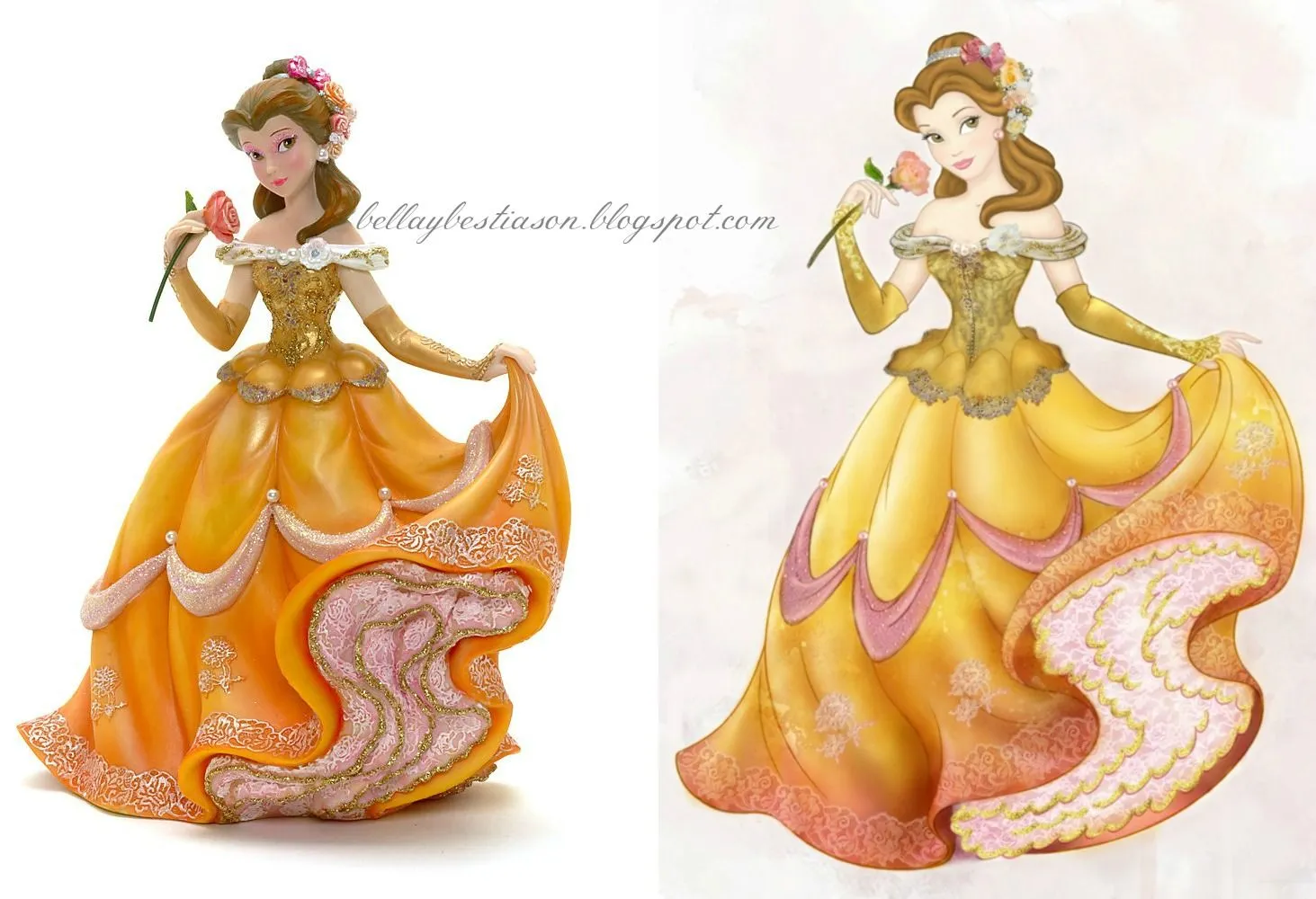 La Bella y la Bestia de Disney - Blog: Figura de Bella (Disney ...