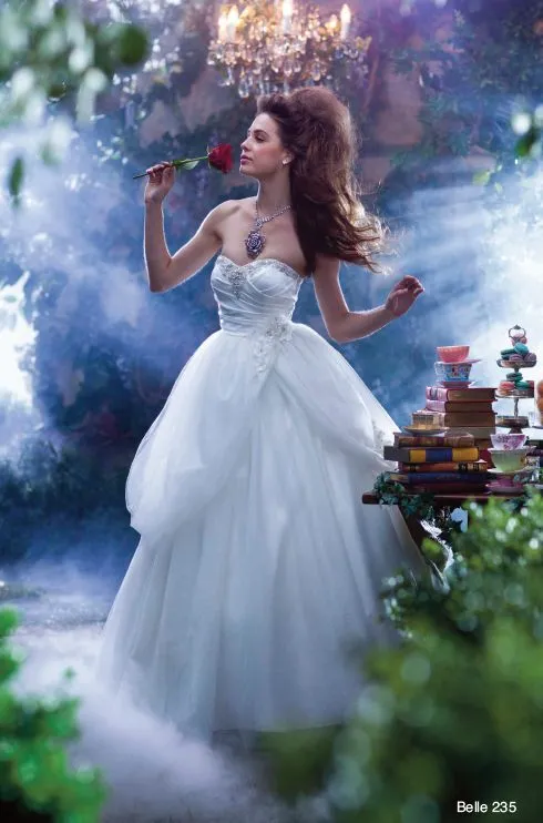 La Bella y la Bestia de Disney - Blog: Vestido de boda inspirado ...